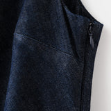 Mango dress marine in soft denim - Image 5
