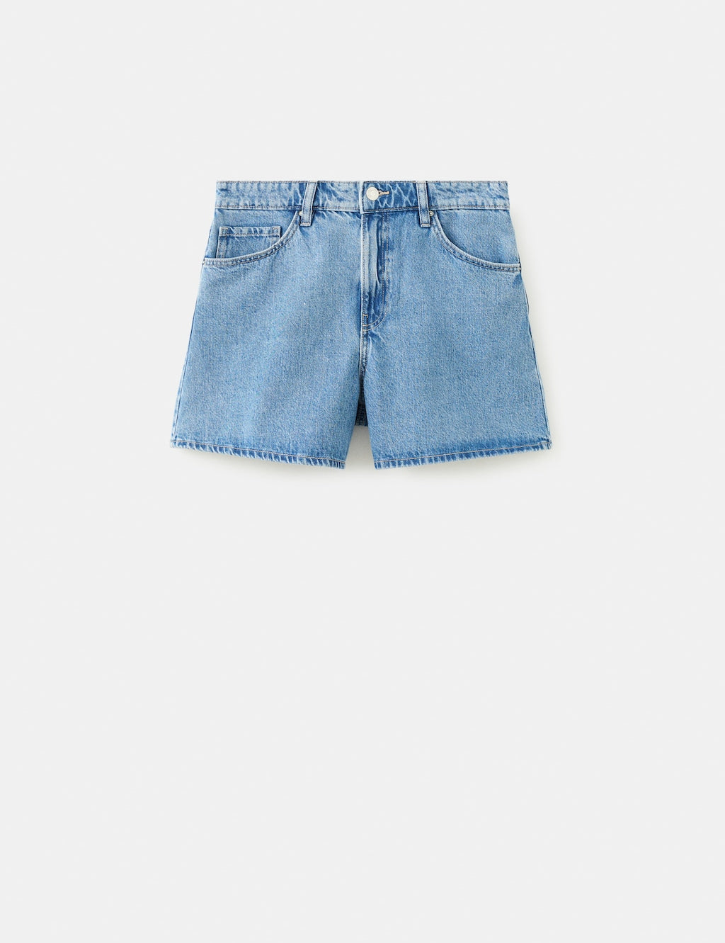 Mango shorts zoey in medium denim - Image 2