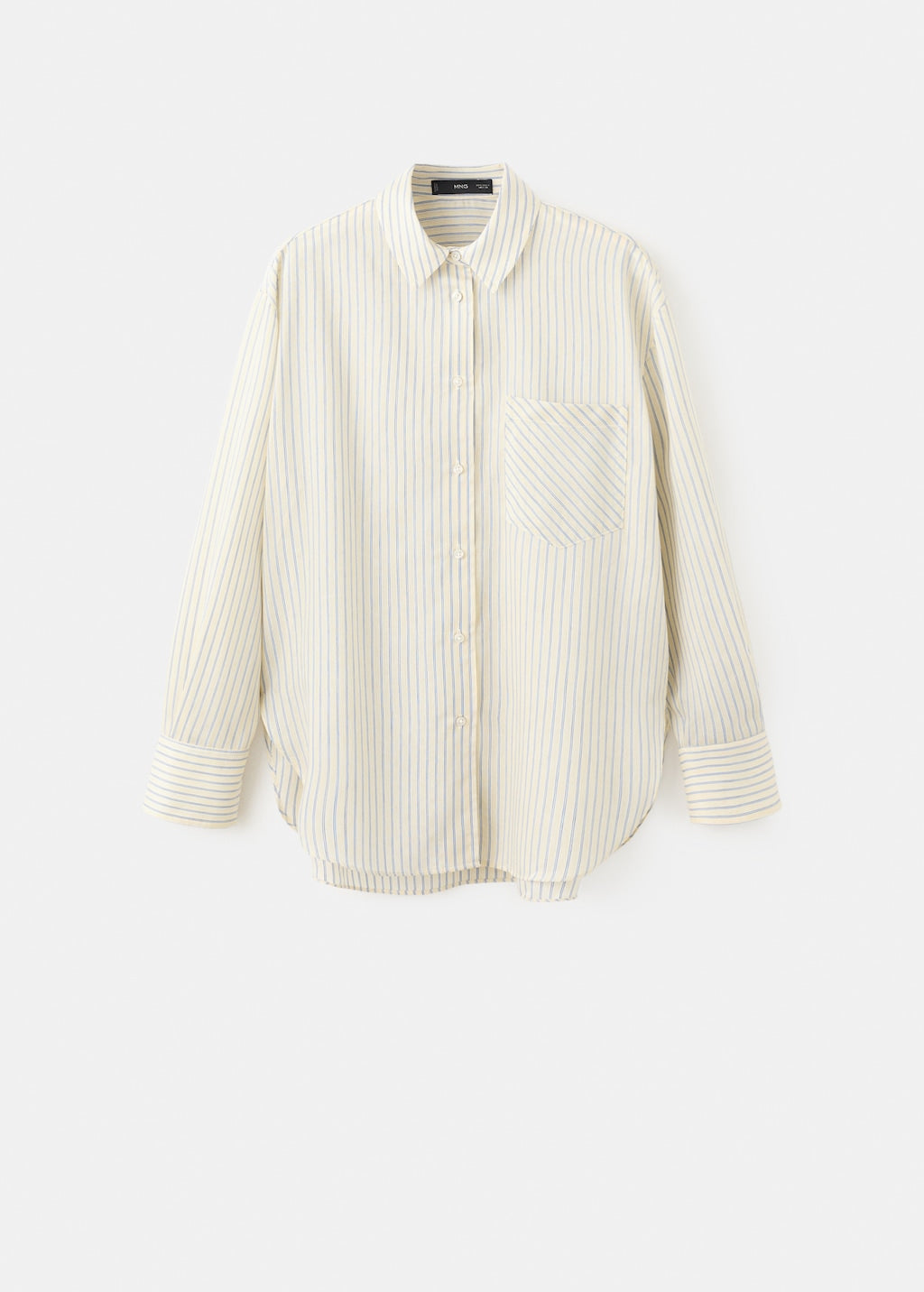 Mango shirt poke in pastel yellow - Image 2