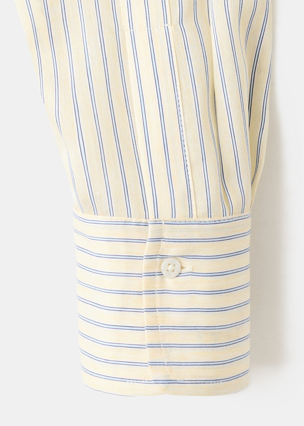 Mango shirt poke in pastel yellow - Image 3