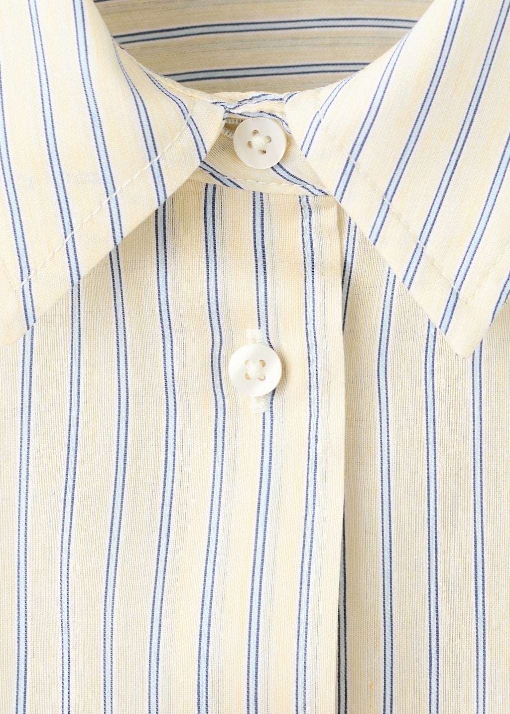 Mango shirt poke in pastel yellow - Image 6