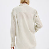 Mango shirt poke in pastel yellow - Image 7