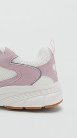 Mango trainers daisy in pastel pink - Image 3