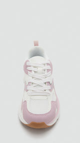 Mango trainers daisy in pastel pink - Image 4