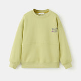 Mango sweatshirt edisco in lime - Image 1