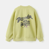 Mango sweatshirt edisco in lime - Image 5
