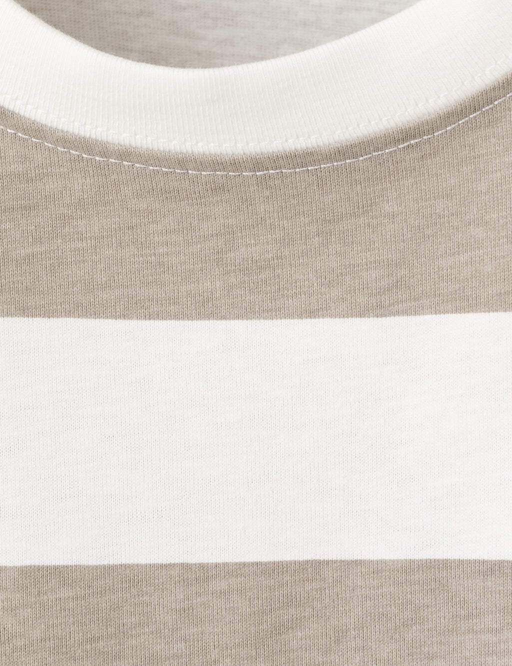 Mango t-shirt eget in mole - Image 2