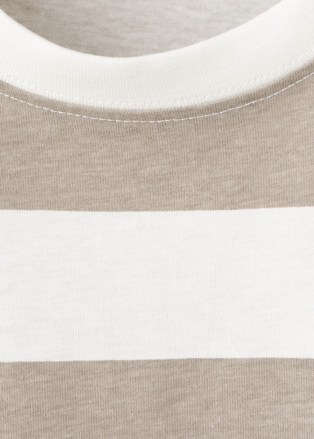 Mango t-shirt eget in mole - Image 2