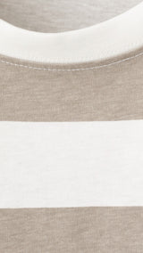 Mango t-shirt eget in mole - Image 2