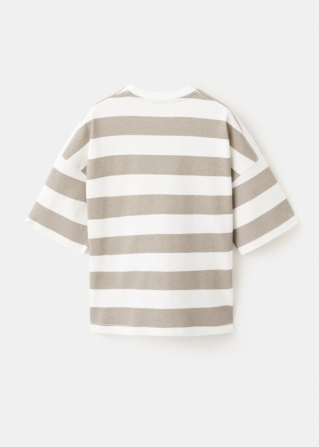Mango t-shirt eget in mole - Image 5
