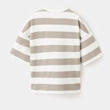 Mango t-shirt eget in mole - Image 5