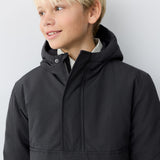 Mango puffer coat jupiter in anthracite - Image 4