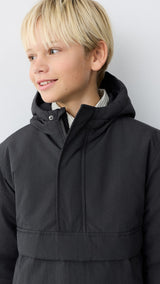 Mango puffer coat jupiter in anthracite - Image 4
