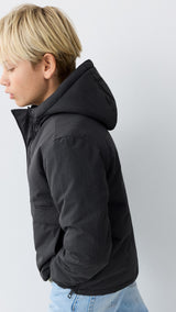 Mango puffer coat jupiter in anthracite - Image 5