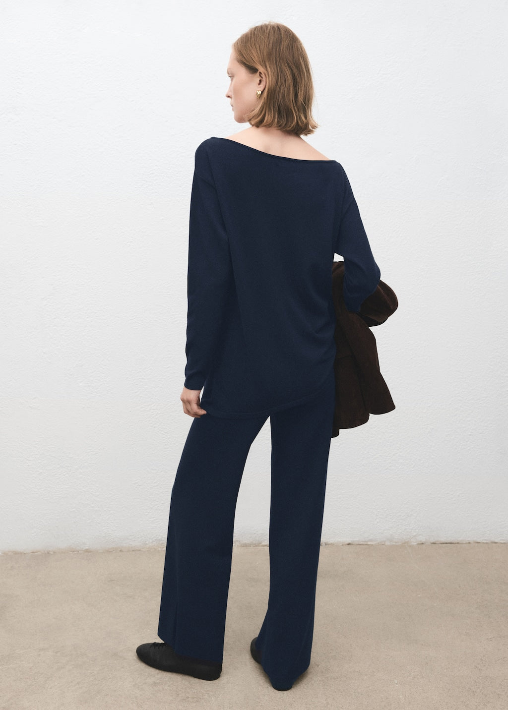 Mango trousers centollo in navy - Image 7