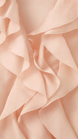 Mango blouse laila in pastel pink - Image 3