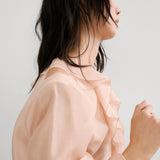 Mango blouse laila in pastel pink - Image 7
