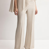 Mango trousers fleur in stone - Image 1