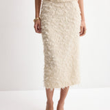 Mango skirt copito in raw - Image 1