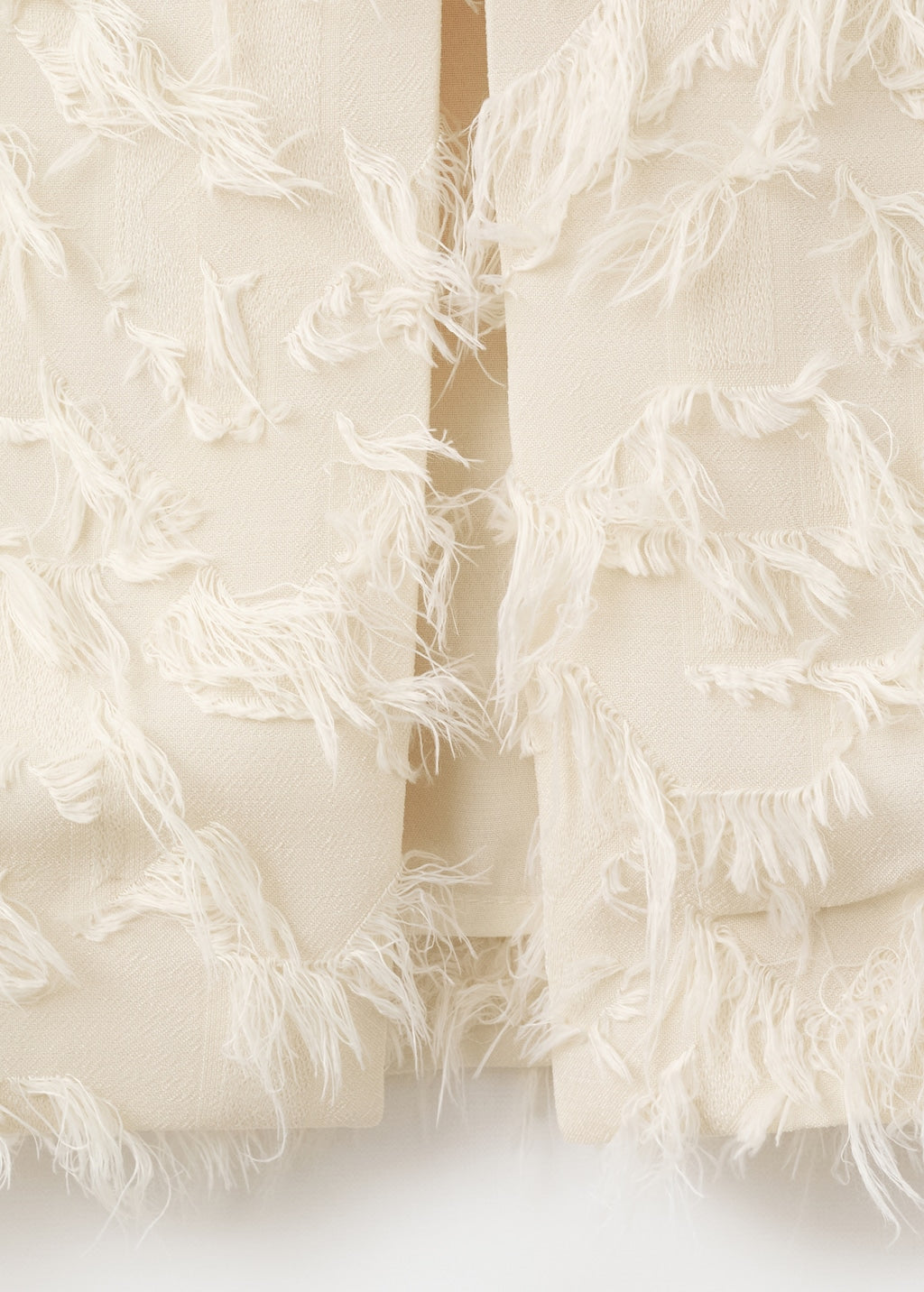 Mango skirt copito in raw - Image 3