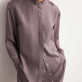 Mango shirt mina in pastel pink - Image 1