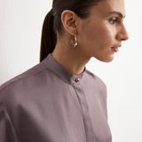 Mango shirt mina in pastel pink - Image 4