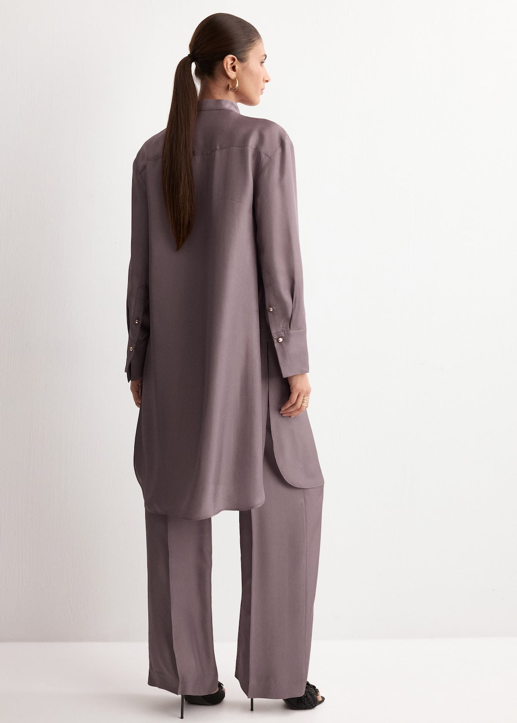Mango shirt mina in pastel pink - Image 8
