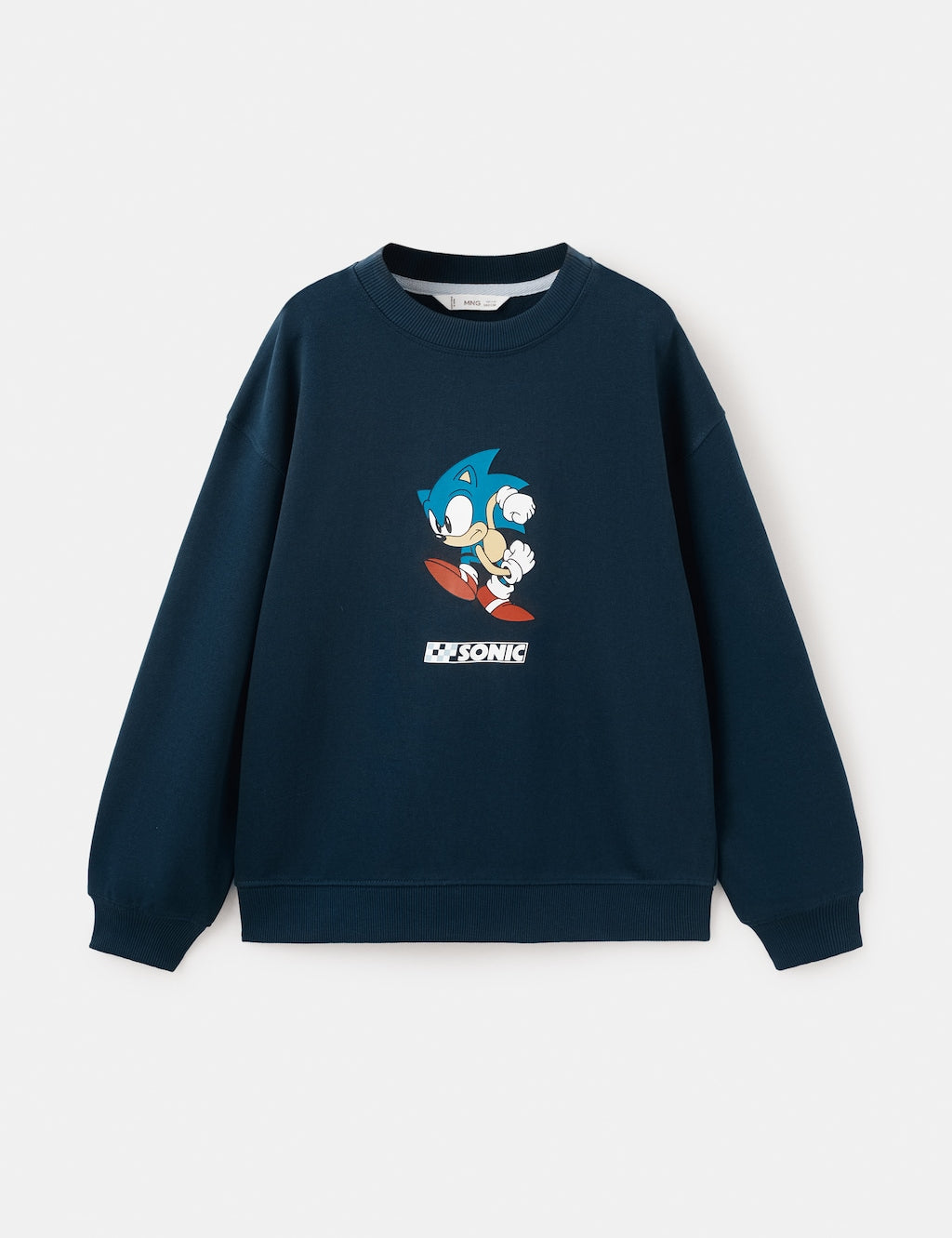 Mango sweatshirt sonsets in navy - Image 1