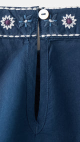 Mango blouse rania in navy - Image 3
