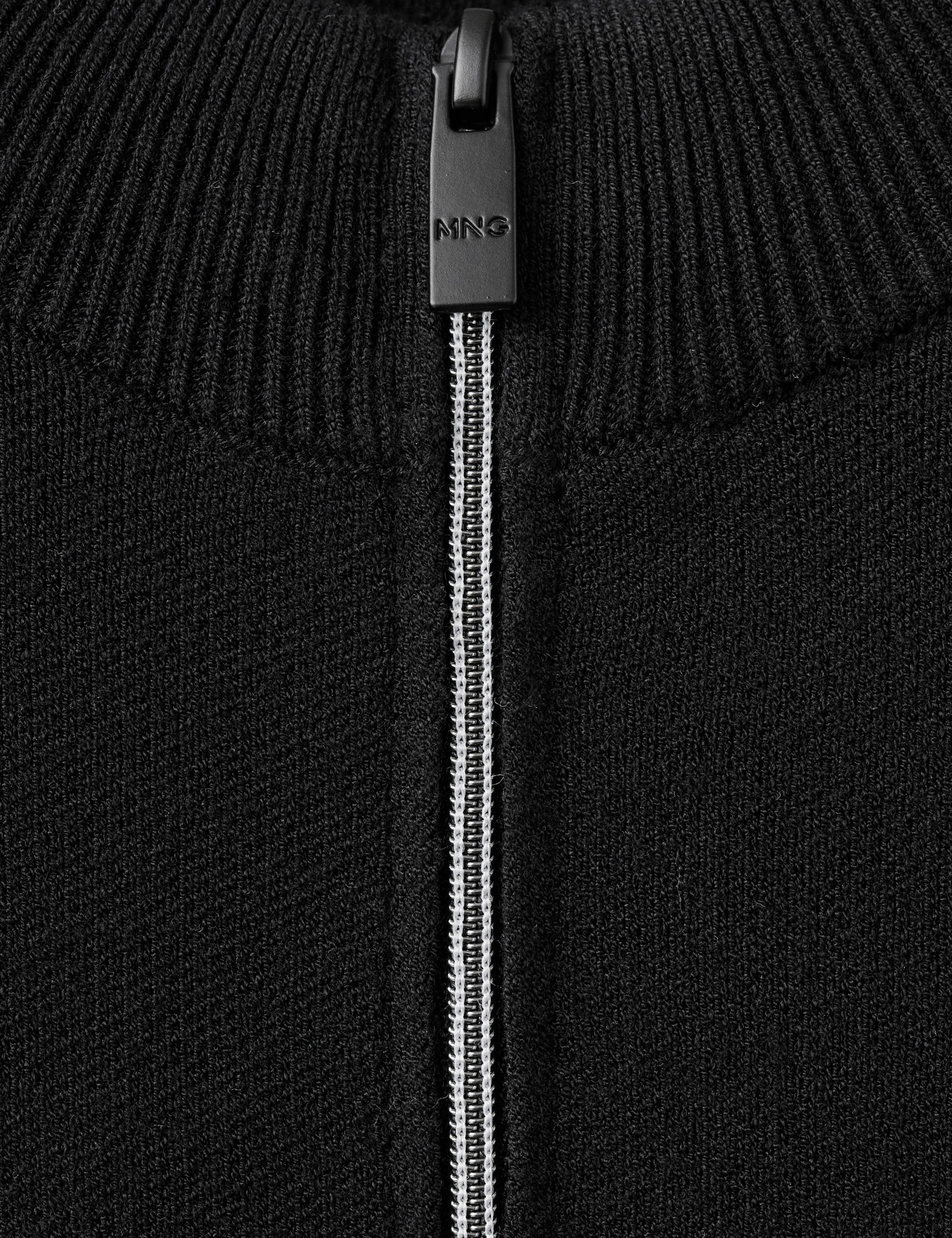 Mango cardigan luxusc in black