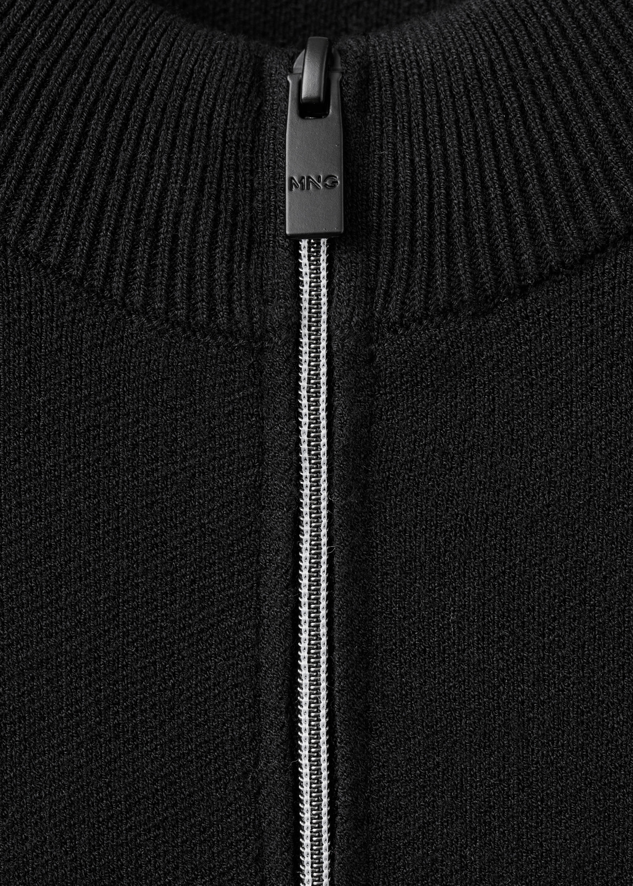 Mango cardigan luxusc in black