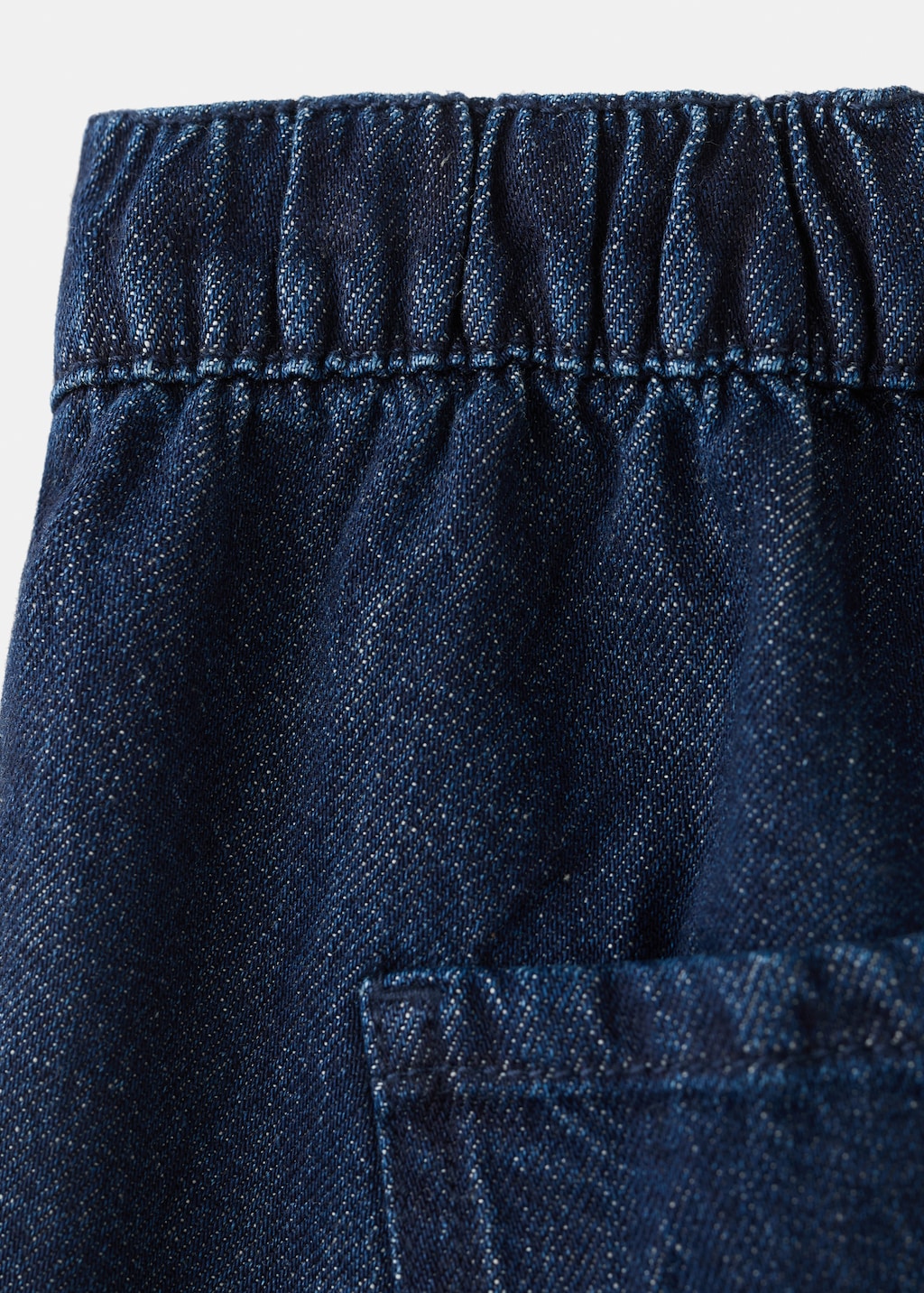 Mango shorts ocean in dark denim - Image 2