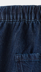 Mango shorts ocean in dark denim - Image 2