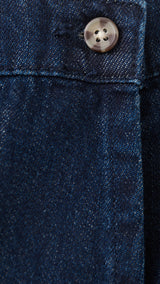 Mango shorts ocean in dark denim - Image 4