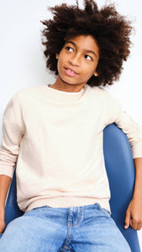Mango sweater hugo in beige-002