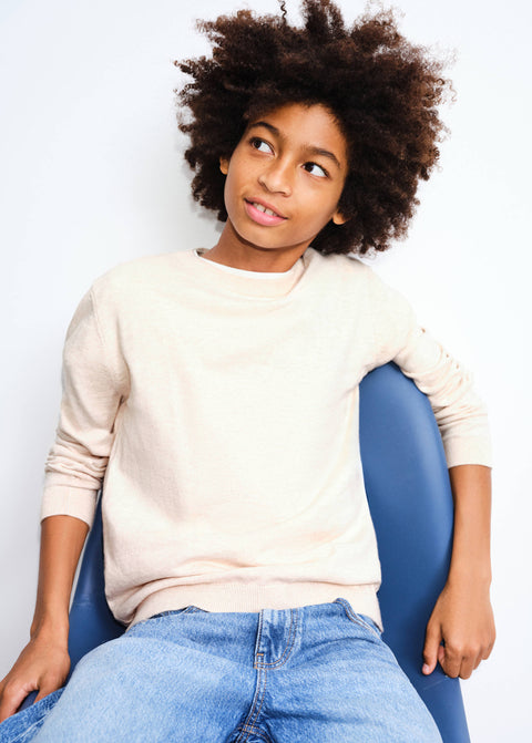 Mango sweater hugo in beige