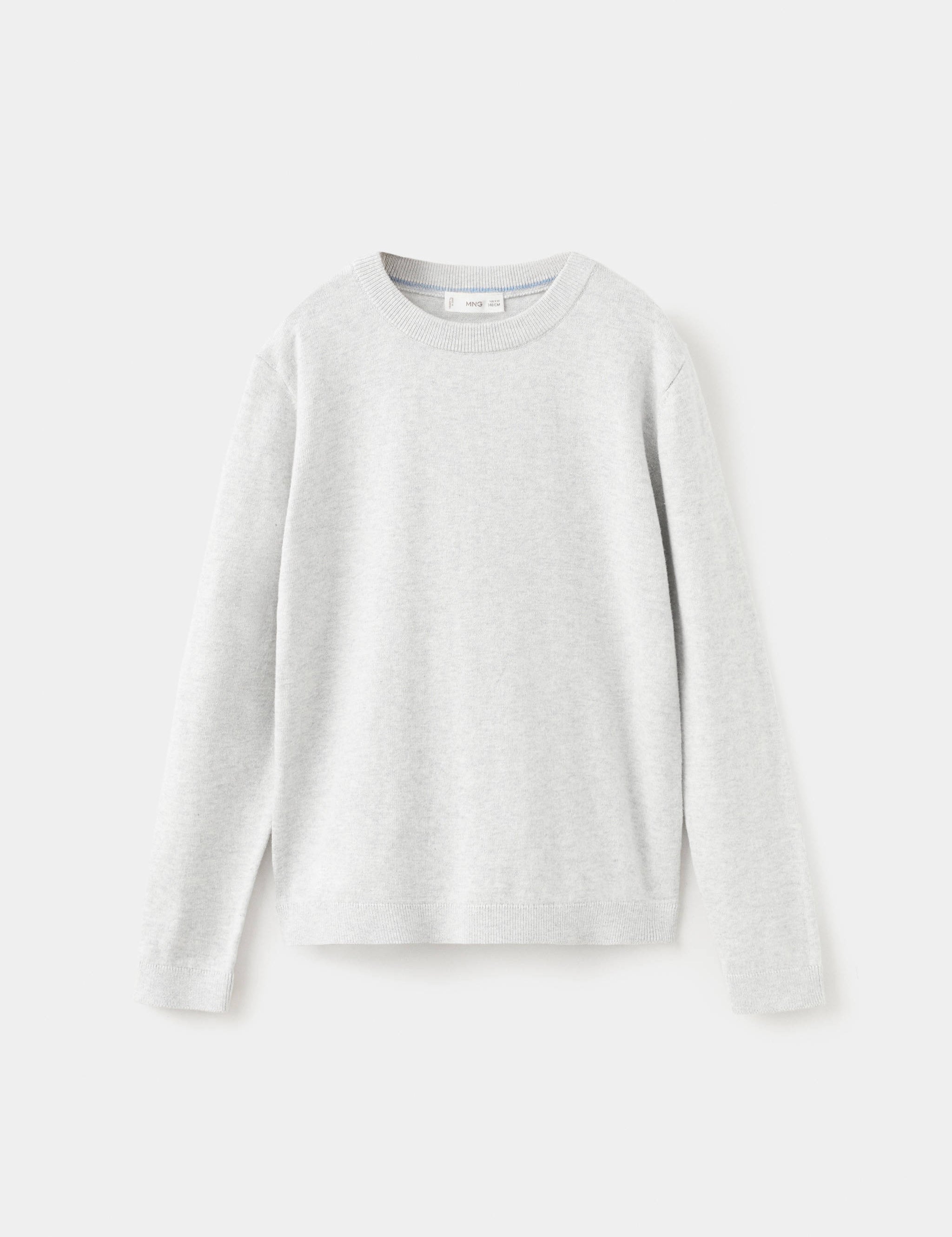 Mango sweater hugo in light vigore grey-021