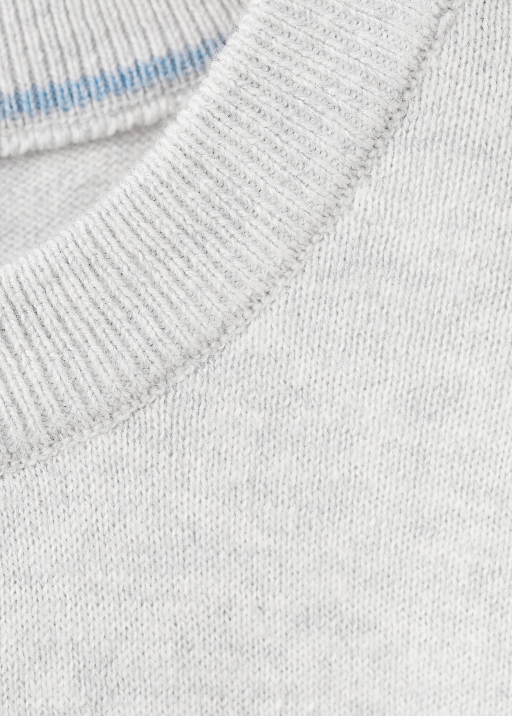 Mango sweater hugo in light vigore grey-023