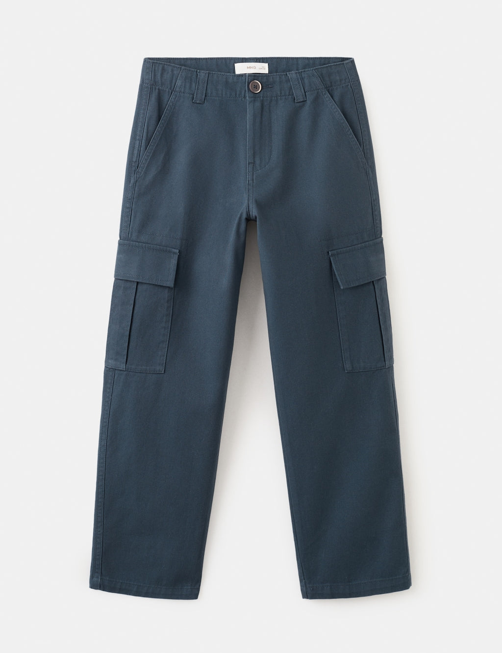 Mango trousers baltico in navy - Image 1