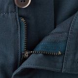 Mango trousers baltico in navy - Image 3