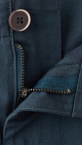 Mango trousers baltico in navy - Image 3