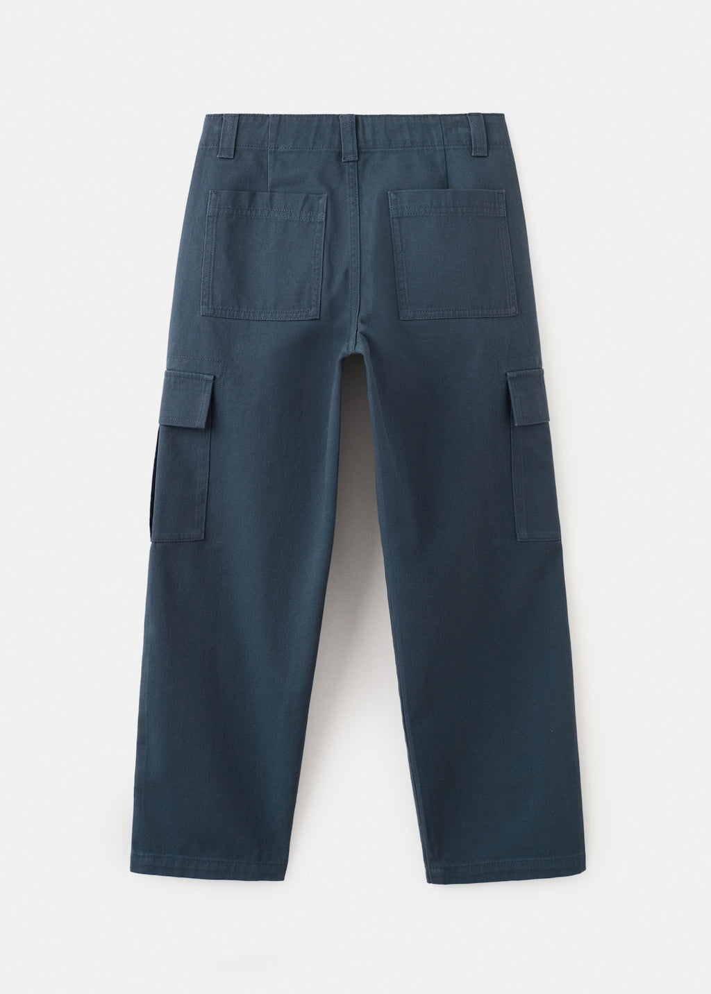 Mango trousers baltico in navy - Image 4