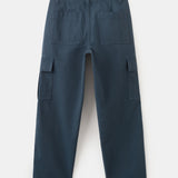 Mango trousers baltico in navy - Image 4