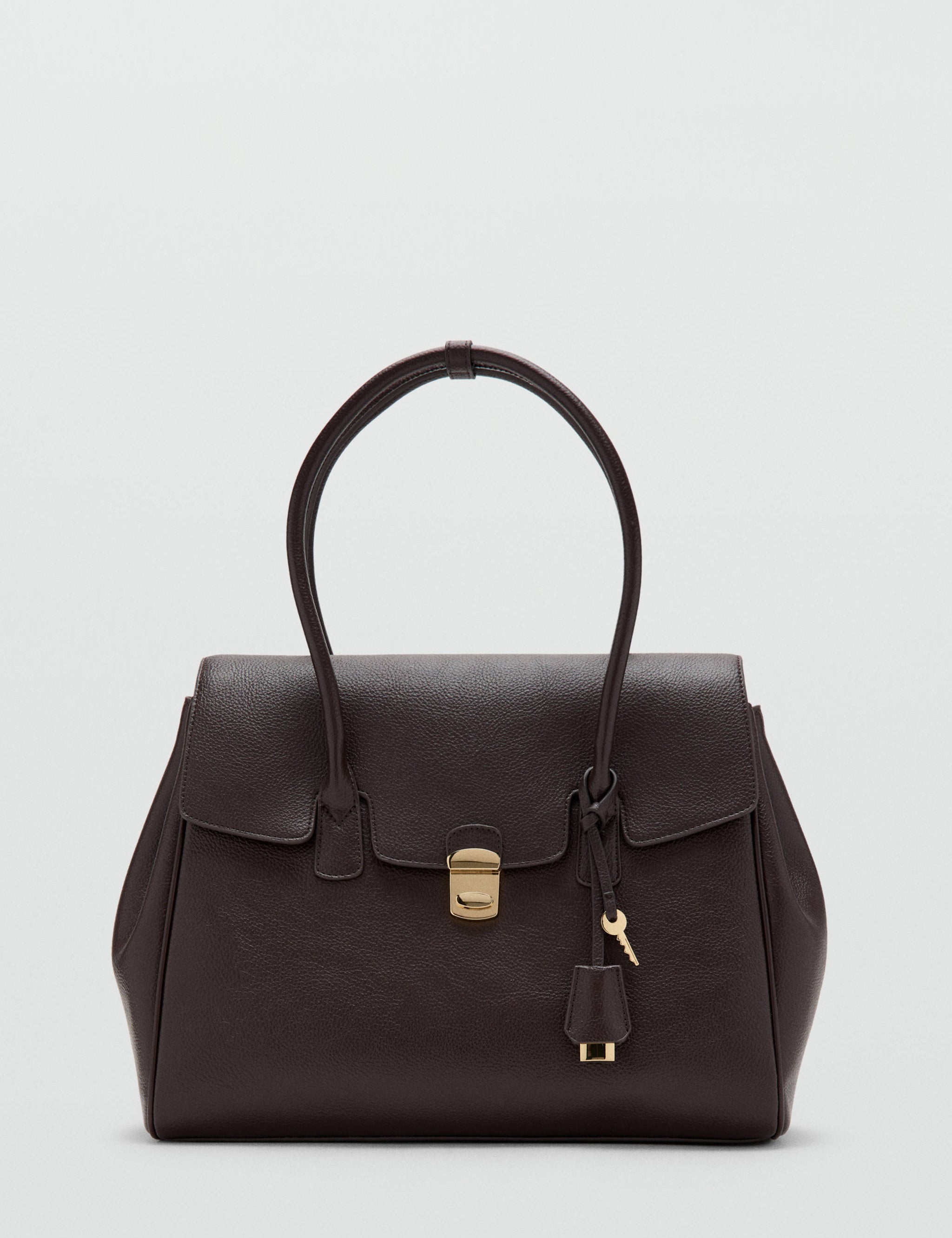Mango citybag siena in chocolate-051
