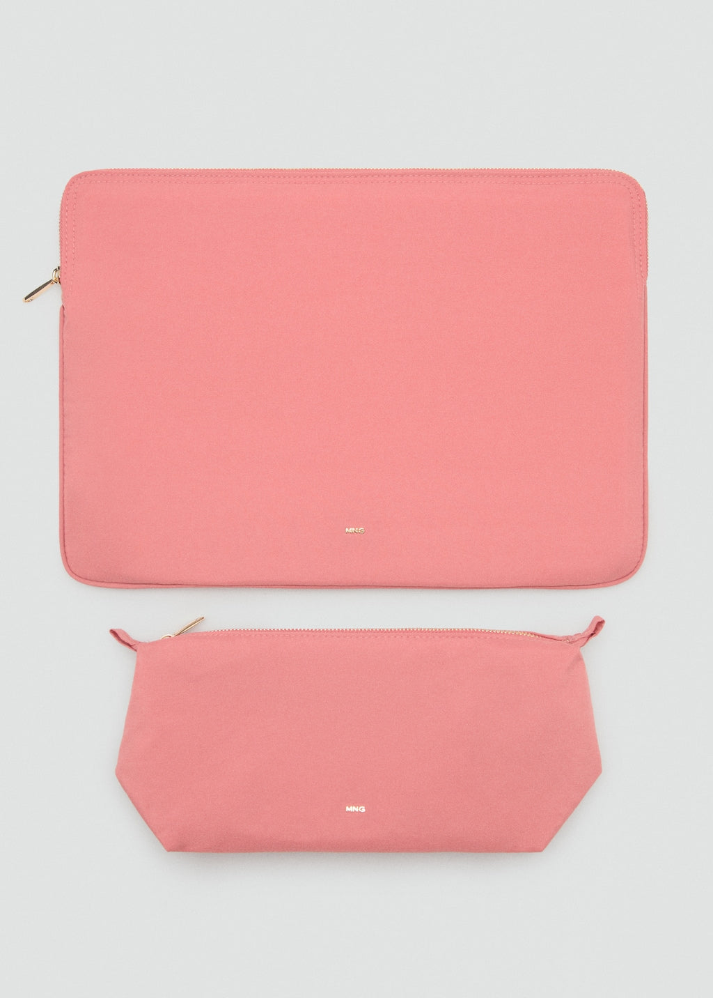 Mango cosmetic bag berry in pink - Image 4