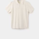 Mango poloshirt andrew in ivory-021