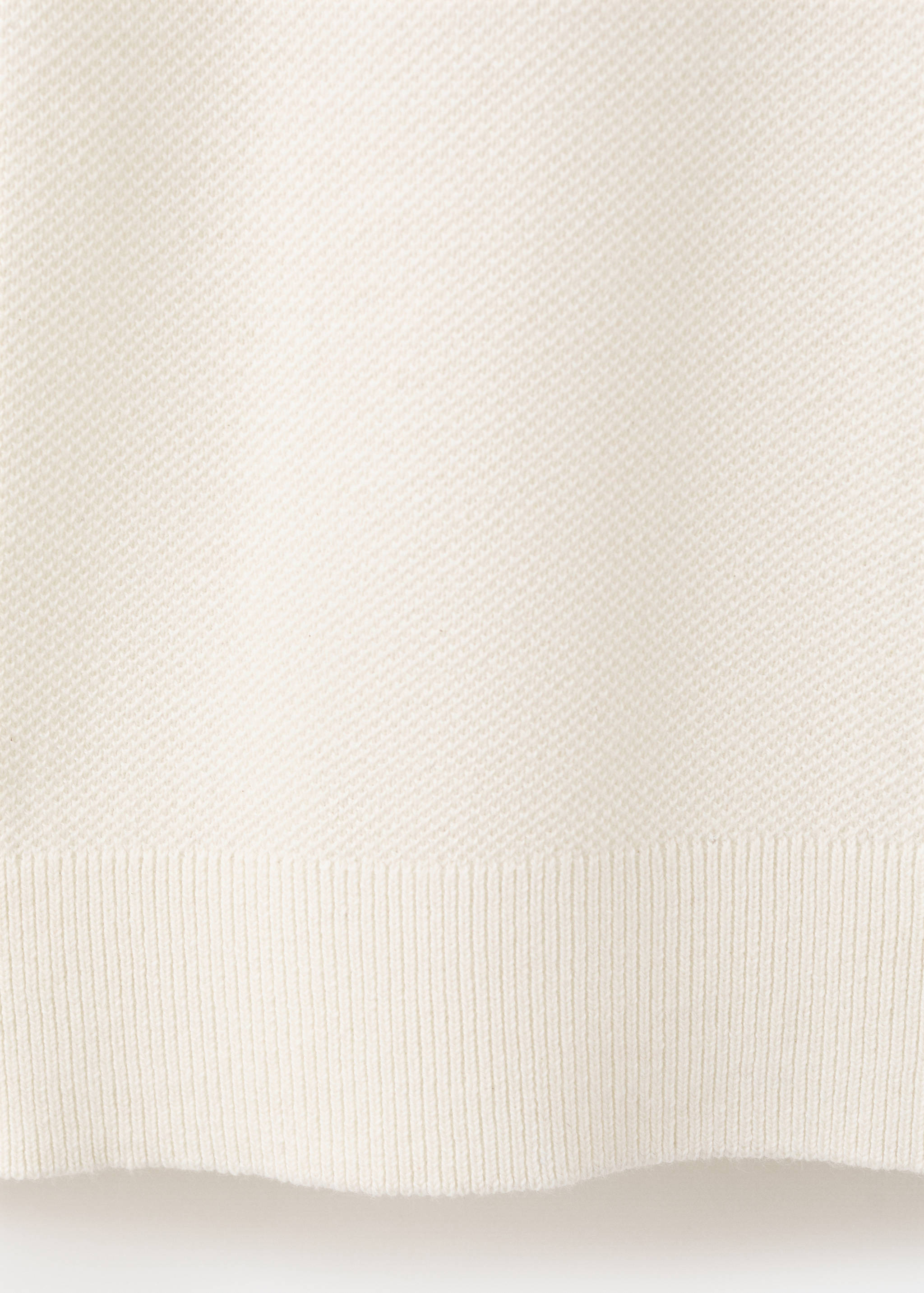 Mango poloshirt andrew in ivory-030