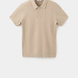 Mango poloshirt andrew in beige-021