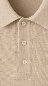 Mango poloshirt andrew in beige-023
