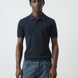 Mango poloshirt andrew in navy-002